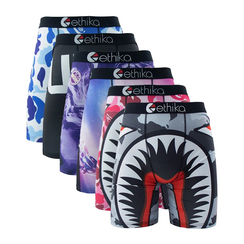 ETHIKA 6Pcs Men Underwear Boxers